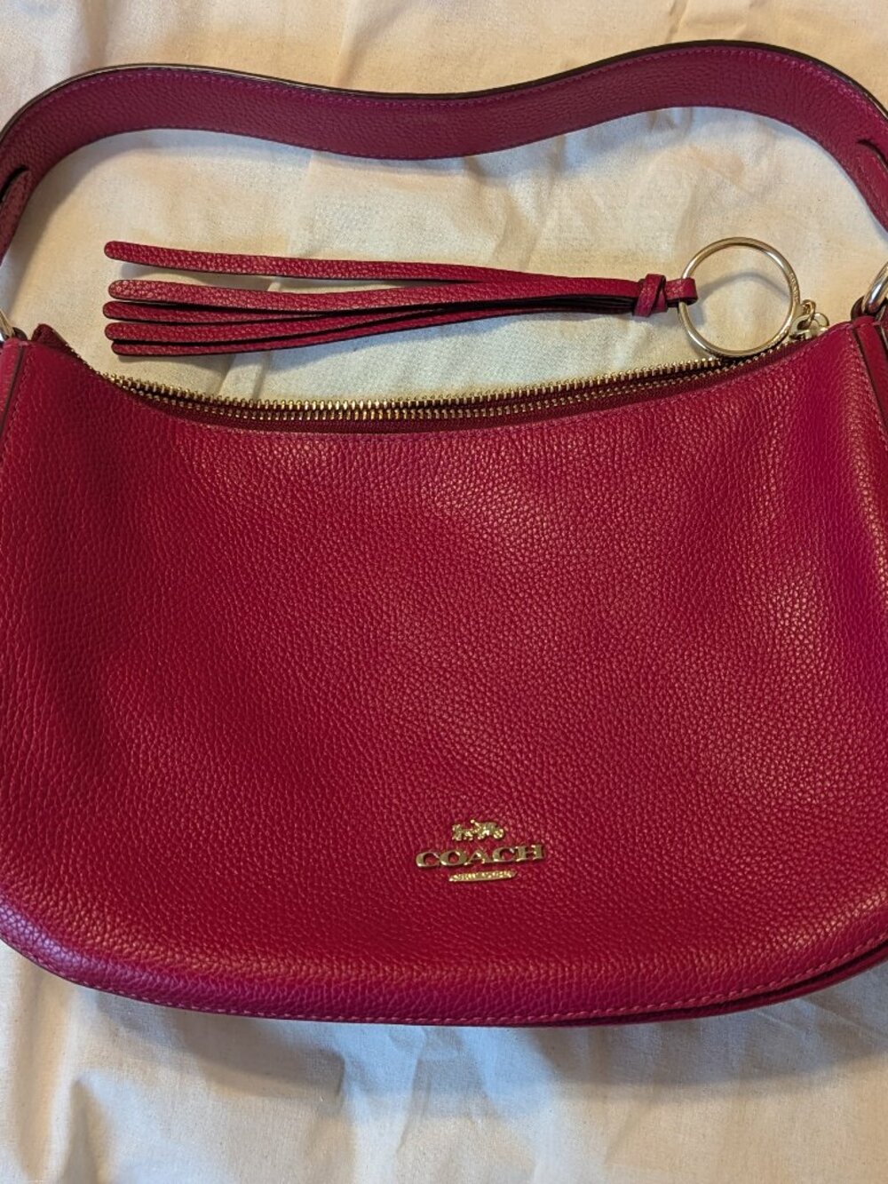 Pink Coach Handbag